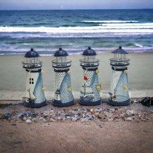 Nautical Lighthouse Candle Holder